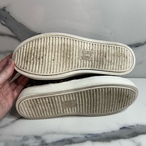 Naturalizer | Women's Black Brown Leopard Print Celeste Sneaker Sz 6.5 - Picture 7 of 8